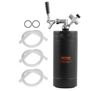VEVOR Mini Spillatore per Birra Portatile 4L Dispenser Birra Artigianale da Casa