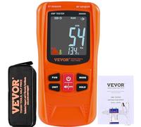 VEVOR Misuratore EMF 5Hz-6GHz, rilevatore di radiazioni di campo elettromagnetico ricaricabile portatile, tester EMF digitale LCD per ispezioni domestiche EF MF RF