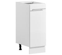 VEVOR Mobiletto Base Pronto per Montaggio Larghezza da 30 cm con 1 Cassetto Mobiletto non Assemblato, 300 x 475 x 815 mm, Chiusura Ammortizzata, Bordatura Fine, per Cucina, Ufficio, Soggiorno, Bagno