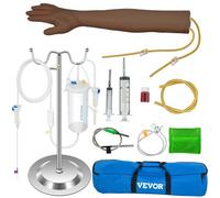 VEVOR Modello di Braccio per Puntura Venosa, Alt.40,5-68,5cm Kit Braccio per Pratiche Endovenose, Flebotomia e Braccio di Pratica per Puntura Venosa, Modello per Allenamento per Iniezione Endovenosa