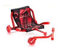 VEVOR Monopattino Elettrico, Capacità 60 kg, Oscillazione Laterale Movimento a Zig-Zag, Corsa Alimentata, Giocattolo da Cavalcare per Bambini, Superficie Dura Interni Esterni, Rosso, Tessuto Oxford