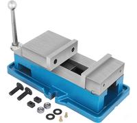 VEVOR Morsa con Bloccaggio di Precisione 125 mm in Acciaio 45 con Set Accessori