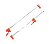 VEVOR Morsetti a Barra per la Lavorazione del Legno, Set di Morsetti Paralleli da 2 Pezzi da 127 cm, Morsetto F con Limite di Carico di 499 kg, Pressione Uniforme, Plastica ad Alta Resistenza