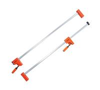 VEVOR Morsetti a Barra per la Lavorazione del Legno, Set di Morsetti Paralleli da 2 Pezzi da 50", Morsetto F con Limite di Carico di 1100 libbre, Pressione Uniforme, Plastica ad Alta Resistenza