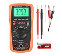 VEVOR Multimetro digitale 4000 conteggi, tester di tensione e corrente TRM
