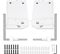 VEVOR Murphy Meccanismo di Montaggio a Molle a Parete Kit Hardware di Supporto per Carichi Pesanti Kit Fai da Te per Letto King Queen (Verticale), Bianco