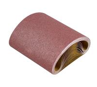 VEVOR Nastro Abrasivo 202 x 485 mm, Set Nastro Abrasivo, Grana 80, 12 pezzi Nastri Abrasivi in Ossido di Alluminio per Levigatrice a Nastro, Lucidatura dei Legno Metalli non Ferrosi