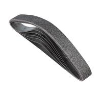 VEVOR Nastro Abrasivo 50 x 1066 mm, Set Nastro Abrasivo, Grana 36, 40, 60, 80, 100, 120, 6 pezzi Nastri Abrasivi Misti in Carburo di Silicio per Levigatrice a Nastro, Lavorazione dei Metalli