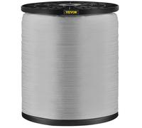 VEVOR Nastro da tirare in poliestere da 1250 libbre, nastro piatto 3153' x 1/2" per funzioni variabili di lavoro su condutture per fili e cavi, corda piatta per tirare/caricare/imballare