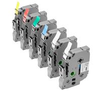VEVOR Nastro per Etichette Colorata da 12 mm 6 Pezzi TZe-131 TZe-231 TZe-431