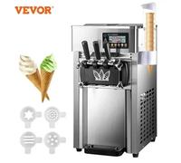 VEVOR NUOVA macchina per gelato soft commerciale in vendita macchina per gelato istantaneo domestico per rotoli fritti in acciaio inossidabile 220V