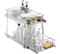 VEVOR Cestello per Cassetti Estraibile a 2 Livelli Sotto Lavello 30,5 x 53,1 cm