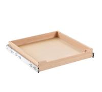 VEVOR Organizzatore Estensibile per Armadio, 508 x 533 mm Ripiano Estraibile per Cassetto con Meccanismo di Chiusura Ammortizzata, Cassetto in Legno, Montaggio Laterale sul Fondo, per Cucina, Dispensa