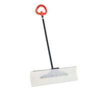 VEVOR Pala da Neve da 76,2 cm con Impugnatura Ergonomica, Pale Invernali con Manico Segmentato, Striscia con Bordo in Metallo, Strumento Portatile per Rimozione della Neve per Vialetti, Giardino