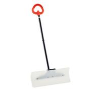 VEVOR Pala da Neve, Larga 61 cm con Impugnatura Ergonomica, Pale Invernali con Manico Segmentato, Lama Plastica HDPE, Strumento Portatile per Rimozione della Neve per Vialetti, Giardino, Campeggio