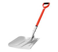 VEVOR Pala da Neve per Vialetto, in Lega di Alluminio Larga 35 cm con Manico a Forma di D, Impugnatura Antiscivolo, Strumento Leggero per la Rimozione per Giardino, Campeggio all'Aperto