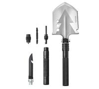 VEVOR Pala da Sopravvivenza, Pala da Campeggio Pieghevole Multiutensile, Pala Compatta Portatile, Multifunzione per Attività all'Aperto, Sopravvivenza 602 x 125 x 34 mm