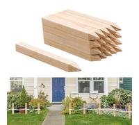 VEVOR Pali in Legno Duro per Recinzione, Picchetti da Giardino in Legno di Abete con Punta Affilata, 25,4 x 25,4 x 304,8 mm, Pali di Recinzione Segnaletici per Confini di Cortili, 20 Pezzi