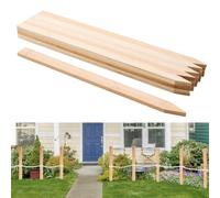 VEVOR Pali in Legno per Recinzione, Picchetti da Giardino in Legno di Abete con Punta Affilata, 12,7 x 38,1 x 914,4 mm, Pali di Recinzione Segnaletici per Confini di Cortili, 25 Pezzi
