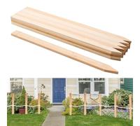 VEVOR Pali in Legno per Recinzione, Picchetti da Giardino in Legno di Abete con Punta Affilata, 12,7 x 38,1 x 914,4 mm, Pali di Recinzione Segnaletici per Confini di Cortili, 25 Pezzi