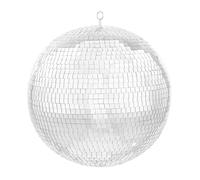 VEVOR Palla da Discoteca a Specchio 495 mm Grande Palla da Discoteca Argento