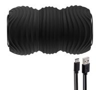 VEVOR Palla Massaggio Vibrante Palla Elettrica per Massaggio 4 Intensità, Palla Massaggio Ricaricabile per Tessuti Profondi per Alleviare Dolore Muscolare, Recupero Esercizio Fisico Dolore Muscolare