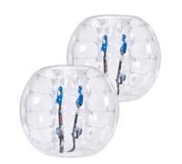 VEVOR Pallina gonfiabile per paraurti diametro 1,2 m trasparente PVC 0,8 mm – 2 pz