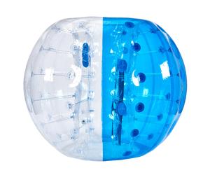 VEVOR Pallina Gonfiabile Paraurti Diametro 1,5m Trasparente Blu Pallone Gioco