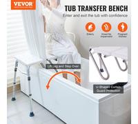 VEVOR Panca da Trasferimento per Vasca 920 x 610 x 925 mm Sedile Doccia 180 kg