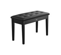 VEVOR Panca per Pianoforte 750 x 355 x 490 mm Sgabello per Libreria per Pianoforte in Legno a Due Tasti con Cuscino Imbottito ad Alta Densità, Scomparto Portaoggetti per Libri di Musica, per Toeletta