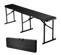 VEVOR Panca Pieghevole Plastica Panca Portatile Esterni Picnic Giardino 183 cm