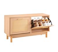 VEVOR Panca Portascarpe da Ingresso Scarpiera 100x30x53 cm per Corridoio