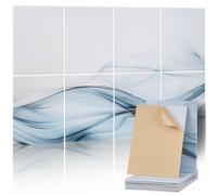 VEVOR Pannelli Acustici Artistici, Pannelli Fonoassorbenti Decorativi Autoadesivi da Parete Registrazione per Casa, Ufficio, Studio, Sala giochi, Teatro, 400 x 300 x 10 mm 8 Pezzi Seta Leggera