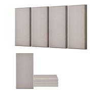 VEVOR Pannelli Acustici Fonoassorbenti Autoadesivi 4 Pezzi 60x30x5 cm Cammello