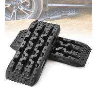 VEVOR Pannelli Trazione Materiale PP, Pannelli di Recupero per ATV/Automobili/Pickup/SUV/RV, Tappetini Trazione per Pneumatici su Neve, Sabbia, Fango e Terreno Sciolto, Borsa di Stoccaggio, Nero