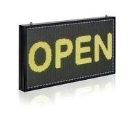 VEVOR Pannello Digitale Scorrevole Flessibile a Colori P6 Programmabile a LED, Pannello Espositivo Fai da Te con Motivo Testo Personalizzato, Controllo GIF App Bluetooth, 670 x 350 x 55 mm