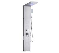 VEVOR Pannello Doccia con Sistema a Torre con Soffione 5 modalità doccia Tipo 5
