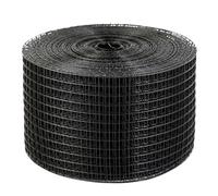 VEVOR Pannello Solare a Rullo Griglia di Protezione 20,3 cm x 30,5 m Kit Traliccio Anti-Uccelli 70 Fascette in Acciaio Inox Rivestimento in PVC Antiruggine Rete Metallica da 12,7 mm