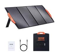 VEVOR Pannello Fotovoltaico Monocristallino Impermeabile IP67 ETFE 120W CC 18V