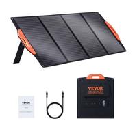 VEVOR Pannello Fotovoltaico Monocristallino Impermeabile IP67 ETFE 120W CC 18V