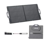 VEVOR Pannello Solare Pieghevole 100W Caricabatterie Portatile IP65 da Campeggio