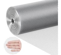 VEVOR Panno per Ferramenta 1220 mm x 30,48 m Recinzione Filo Metallico per Polli