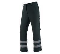 VEVOR Pantaloni Protettivi per Potatura, Classe A, 8 Strati, con Cintura Regolabile e Tasca, Equipaggiamento di Sicurezza Potatura Boscaioli e Lavoratori Forestali, Taglia Grande Nero