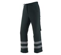 VEVOR Pantaloni Protettivi per Potatura, Classe A, 8 Strati, con Cintura Regolabile e Tasca, Equipaggiamento di Sicurezza Potatura Boscaioli e Lavoratori Forestali, Taglia Grande Nero