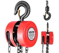 VEVOR Paranco a Catena G70 Manuale Altezza di Sollevamento 3 m Capacità 1 T