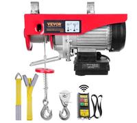 VEVOR Paranco Elettrico a Leva con Telecomando Senza Filo 850W Carico Max. 400kg
