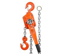 VEVOR Paranco Manuale per Sollevamento Carico Max. 3 T Altezza 2,8 m Forza 320N
