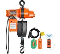 VEVOR Paranco a catena elettrico gru paranco a fune 6 m 998 kg wireless/cablato