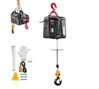 VEVOR Paranco Verricello Elettrico 500 kg Argano 1500 W Manuale Telecomando