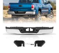 VEVOR Paraurti Posteriore con Gradino per Toyota Tacoma 2007-2013 con Luce Targa